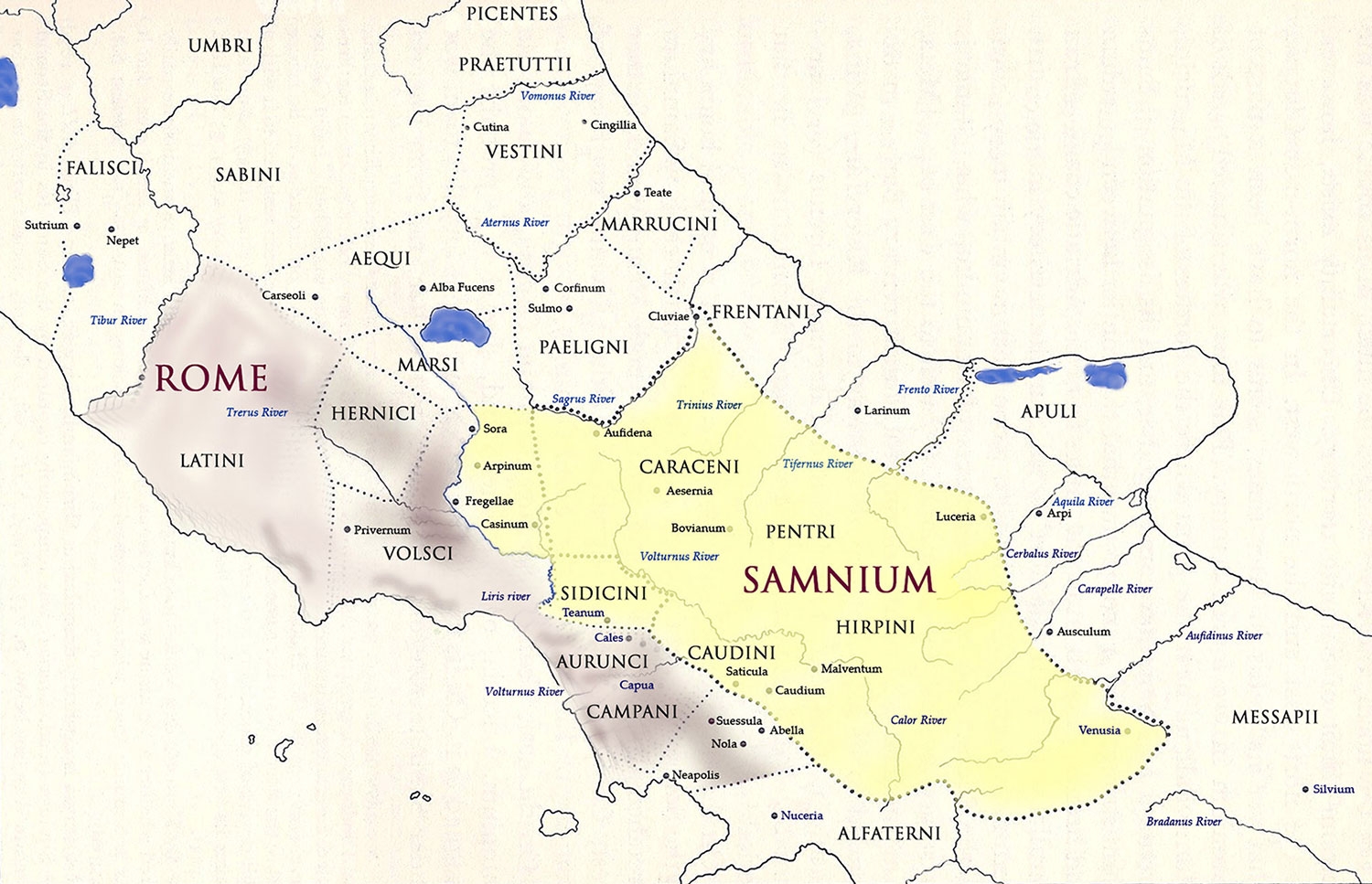 Third Samnite War - Pro Romanis